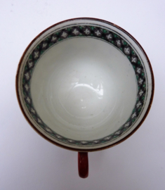 Dutch Maastricht Chinoiserie cup with saucer