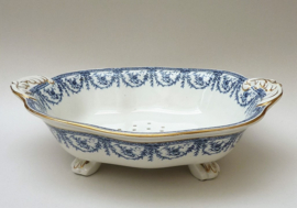 Royal Worcester Vitreous fruit colander asparagus serving dish19th century