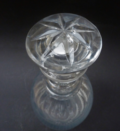 Engelse kristallen karaf vroeg 19e eeuw