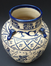 Bien Hoa pottery vase Vietnam Indochina 1930