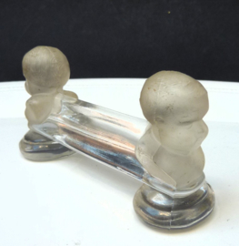 Baccarat kristallen messenleggers model 549 Houdon