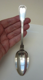 WMF Geislingen Hartfilet Augsburger Faden verzilverde dessertlepel