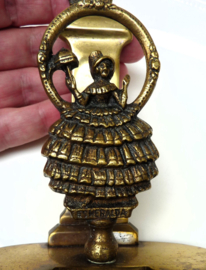 Peerage Esmeralda messing briefhouder met briefopener