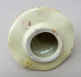Chinese Satsuma style porcelain lidded vase Cultural Revolution