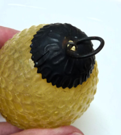 Vintage German glass Kugel Christmas ornament