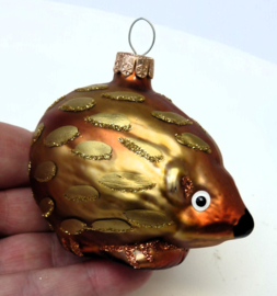 Vintage kerstornament Egel