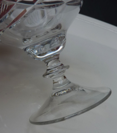 Geslepen kristallen cognac glazen 