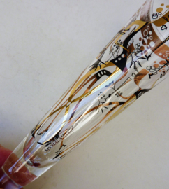 Ritzenhoff  Art Glass Michal Shalev champagne flute