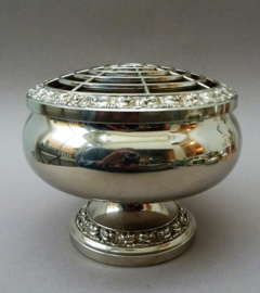 Ianthe of England silver plated rose bowl