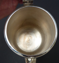 Art Deco hotel silver coffee pot
