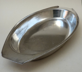 Hollandia Plate Art Deco verzilverde Hotelware dienschaal