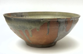 Studio Pottery Japandi stijl druipglazuur kom XL