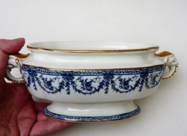 Royal Worcester Vitreous sauskom olifantenkoppen 19e eeuw