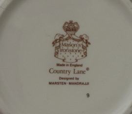 Mason's Country Lane square serving dish