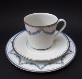 Langenthal Suisse Mid Century bone china dejeuner Lodewijk XVI stijl