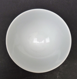 Chinese Jingdezhen porcelain 1950 rice bowl with spoon