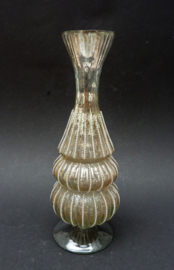 Vintage Venetian mercury glass vase
