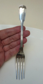 WMF Geislingen Hartfilet Augsburger Faden verzilverde dessertvork