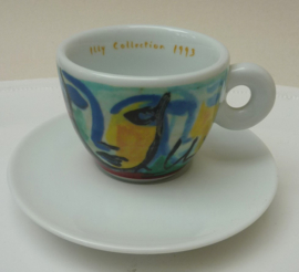 Illy Collection 1993 Sandro Chia Facce Italiane espresso kop 819