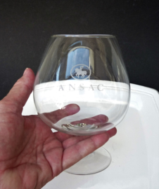 Ansac cognac XL crystal snifter glass