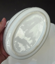 White porcelain rabbit turreen