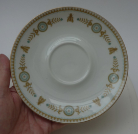 Eschenbach Wesp Empire stijl soup bowl with saucer