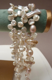 Keshi pearl necklace 3 strands