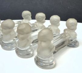 Baccarat kristallen messenleggers model 549 Houdon