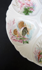 Limoges Charles Ahrenfeldt porcelain oyster plate
