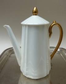 Wedgwood antieke ivoorkleurige koffiepot