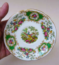 Coalport Broadway Green dejeuner set