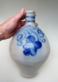 Antique German stoneware jug