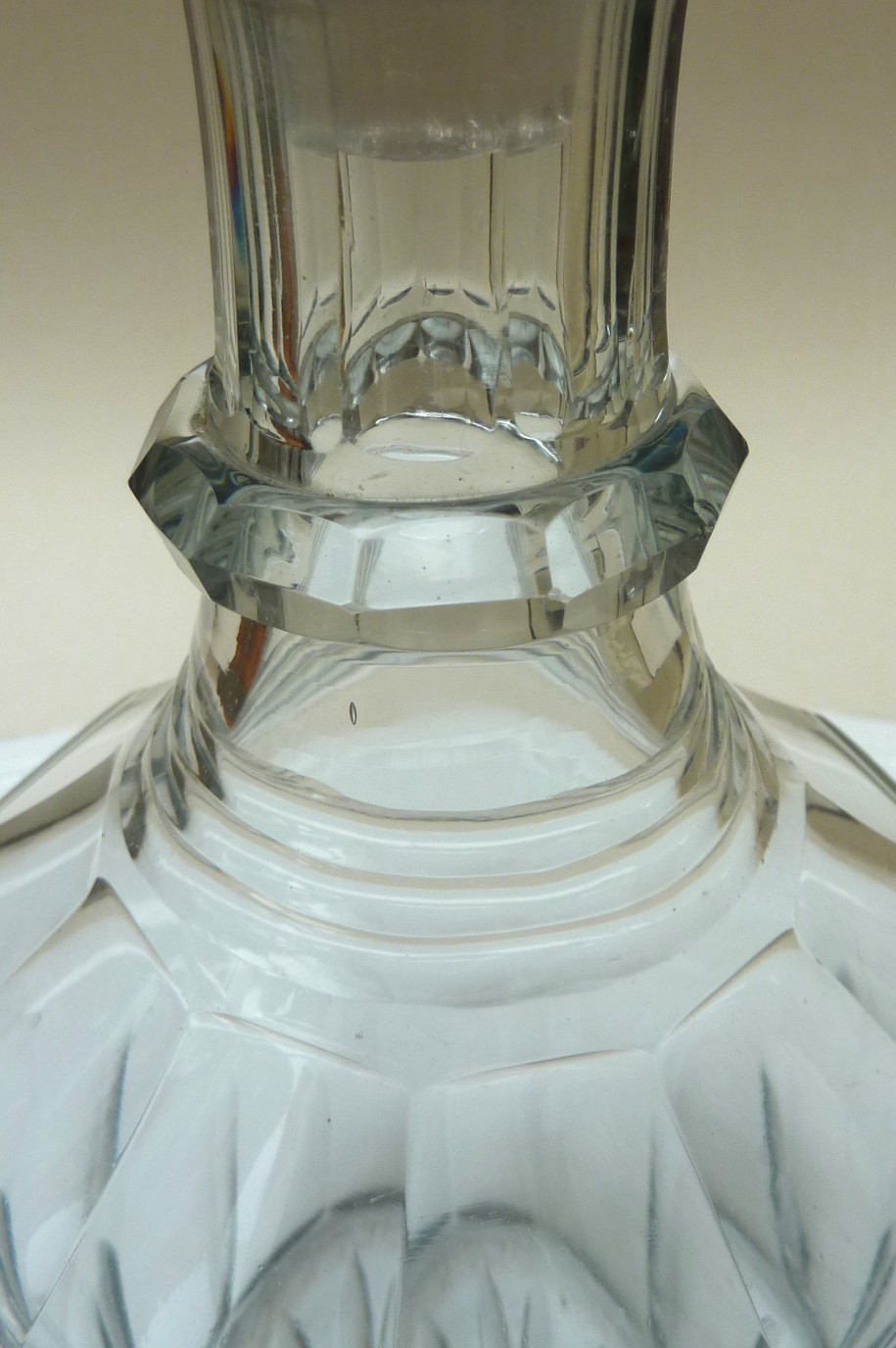Taper decanter 19th century