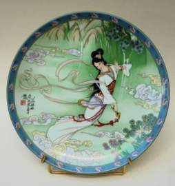 Imperial Jingdezhen Porcelain plate Legends of West Lake Lady White