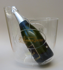 Perrier Jouet transparante kunststof champagnekoeler