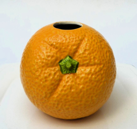 Keramisch Sinaasappel vaasje
