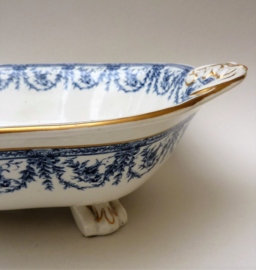 Royal Worcester Vitreous fruit colander asparagus serving dish19th century