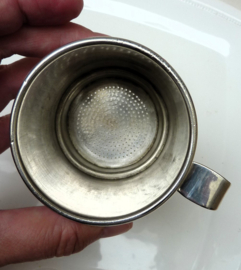 Wiskemann Hotelware silver plated drip coffee maker for one