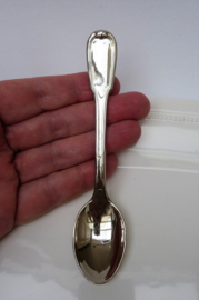 Silver plated Chinon Rocaille Shell coffee spoons