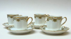 Antique cups and saucers