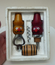 Driedelige jaren 70 bartool set