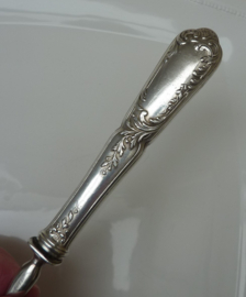 Antique French silver plated wet fruit spoon