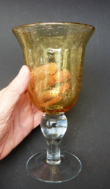 Artland Iris Amber wine glass