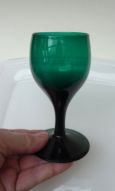 English green wine glass Georgian 19th century