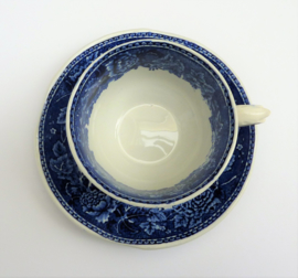 Arabia Landscape Blue cup with saucer