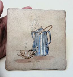 Tile trivets Italy 1950s