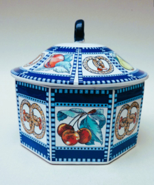 Italian faience cookie jar