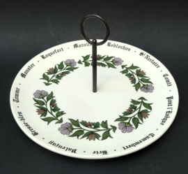 Gien cheese platter and plates Les Fromages