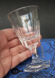 Val St Lambert wine glass Poniatowski