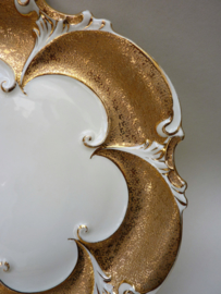 Ilmenau porcelain fruit bowl in baroque style